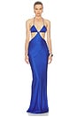 view 1 of 3 VESTIDO NASEEM in Cobalt