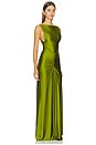 view 2 of 3 ROBE DE SOIRÉE SHILPA in Olive