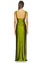 view 3 of 3 ROBE DE SOIRÉE SHILPA in Olive