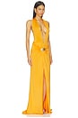 view 2 of 3 VESTIDO LARGO JUHI in Orange