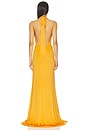 view 3 of 3 VESTIDO LARGO JUHI in Orange