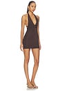 view 2 of 4 Maddisyn Mini Dress in Brown Metallic
