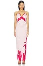 view 2 of 4 VESTIDO LARGO GULZAR in Tonal Pink