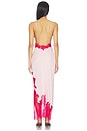 view 3 of 4 VESTIDO LARGO GULZAR in Tonal Pink