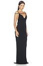 view 2 of 3 Malini Gown in Black