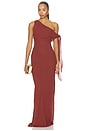 view 1 of 3 Saachi Gown in Rust