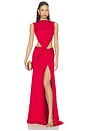 view 1 of 4 Zaina Gown in Red