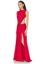 view 4 of 4 Zaina Gown in Red