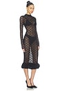 view 2 of 3 Meghna Midi Dress in Black