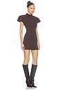 view 2 of 3 Dalia Mini Dress in Brown