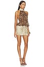 view 2 of 3 VESTIDO NAJWA in Leopard & Snake Neutral