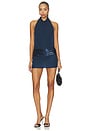 view 1 of 4 Hadar Mini Dress in Navy
