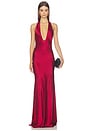 view 1 of 3 Pushpa Gown in Red