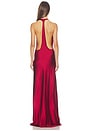 view 4 of 3 Pushpa Gown in Red