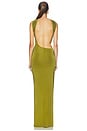 view 4 of 3 Avantika Gown in Moss Green