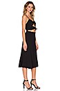 view 2 of 3 Tie Me Down Dress in Black