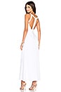 view 1 of 5 ROBE MAXI TRAX in White