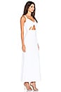 view 3 of 5 ROBE MAXI TRAX in White