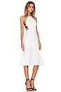 view 2 of 3 Split Sides Midi Dress in Ivory