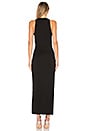 view 3 of 3 VESTIDO LARGO LATE NIGHT in Black