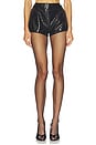 view 1 of 6 Patola Hot Short in Black