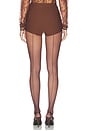view 4 of 6 DAPHNE 쇼츠 in Dark Brown