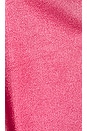 view 5 of 5 Selma Metallic Coated Cut Out Sweater in Magenta