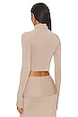 view 3 of 4 Tosca Turtleneck in Taupe