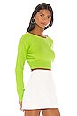 view 2 of 4 Seline Sweater in Lime Green