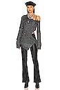 view 5 of 5 Mundaka Distressed Oversized Sweater in Black Metallic