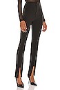 view 2 of 4 Slit Front Trouser in Black