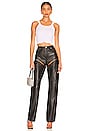 view 4 of 4 Ari Leather Pant in Black