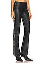 view 2 of 4 Roxy Leather Pant in Black