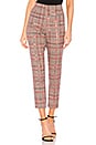 view 1 of 5 Monroe Skinny Pant in Tan & Red