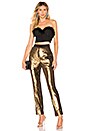 view 4 of 5 Dinara Cigarette Pants in Bronze