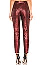 view 3 of 4 x Naven Zara Pant in Lurex Red