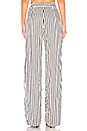 view 3 of 4 x Naven Cara Pants in Black White Stripe