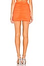 view 3 of 4 Sydel Mini Skirt in Poppy Orange