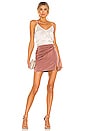 view 4 of 4 Malia Mini Skirt in Mauve