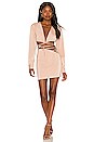 view 4 of 4 Mirrorball Mini Skirt in Champagne