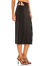 view 2 of 4 FALDA MIDI DELFINO in Black