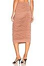 view 3 of 4 Ester Midi Skirt in Nude Brown