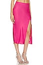 view 2 of 4 Meera Midi Skirt in Hot Pink