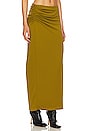 view 2 of 4 Kimia Maxi Skirt in Olive Green