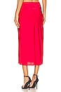 view 3 of 4 Chiara Midi Skirt in Red