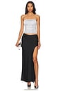 view 4 of 4 Guadalupe Maxi Skirt in Black