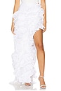 view 1 of 6 Amara Maxi Skirt in White