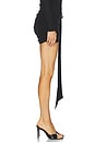 view 2 of 6 The Soma Mini Skirt in Black