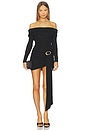 view 5 of 6 The Soma Mini Skirt in Black