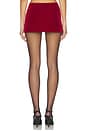 view 4 of 6 Asma Skort in Deep Red